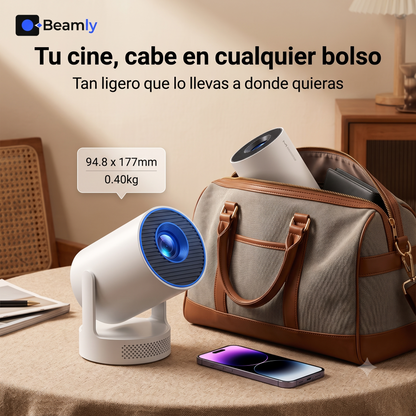 Proyector Portátil para Cine en Casa